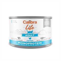 Calibra Life Adult Wet Cat Food - Chicken - 6 x 200g Cans