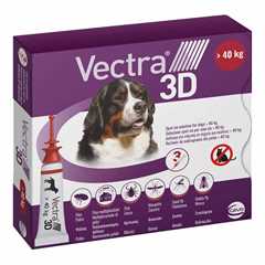 Vectra 3D Spot On for Extra Large Dogs - 3 x Pipettes