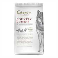 Eden 80/20 Country Cuisine Adult Dry Dog Food - Medium Kibble - 2kg