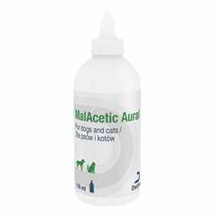 MalAcetic Aural Ear Cleaner for Cats & Dogs - 118ml