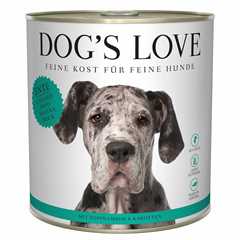 Dogs Love Adult Wet Dog Food -  Duck with Jerusalem Artichoke & Carrots - 6x800g Cans