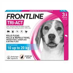 FRONTLINE TRI-ACT Flea & Tick Medium Dog - 3 Pack