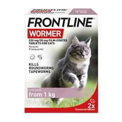 FRONTLINE WORMER Treatment for Cats - 2 Pack