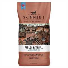Skinners Field & Trial Working 23 Adult Dry Dog Food - 15kg - VAT Free