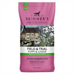 Skinners Field & Trial Puppy Dry Dog Food - Lamb and Rice - 15kg - VAT Free