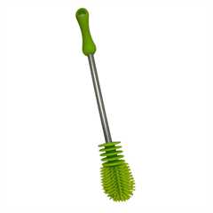 No Fuss Fill Cleaning Brush - Green