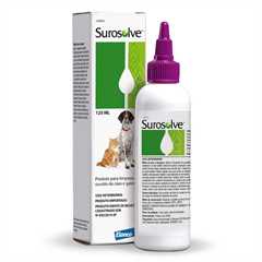 Surosolve Ear Cleaner for Cats and Dogs - 125ml bottle