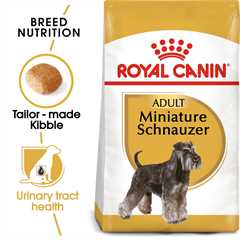 Royal Canin Breed Health Nutrition Miniature Schnauzer Adult Dry Dog Food - 3kg