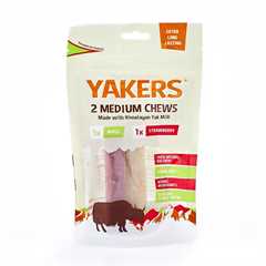 Yakers Himalayan Medium Dog Chew Fruit Multipack