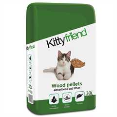 Kittyfriend Wood Non Clumping Cat Litter - 30Ltr