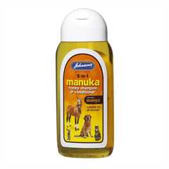 Johnsons 2-in-1 Manuka Honey Pet Shampoo and Conditioner - 200ml
