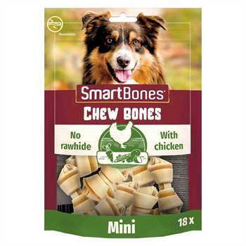 SmartBones Mini Bones - Chicken - 18 Bones