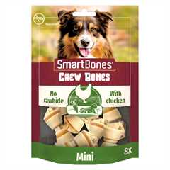 SmartBones Mini Bones - Chicken - 8 Bones