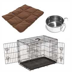 Barkshire Heavy Duty Dog Cage Starter Set 