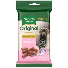 Natures Menu Real Meaty Puppy Treats - 60g