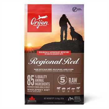 Orijen Regional Red Grain Free Dry Dog Food - 11.4kg