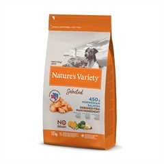 Natures Variety Selected Small Breed Adult Dry Dog Food - Salmon - 1.5kg