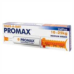 Promax Nutritional Supplement for Medium Breed Dogs - 18ml Syringe