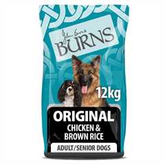 Burns Original Adult Dry Dog Food - Chicken & Brown Rice - 12kg