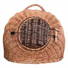 Wicker Cat Carrier Bed - 50cm