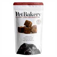 Pet Bakery Luxury Liver Brownies Dog Treats 190g