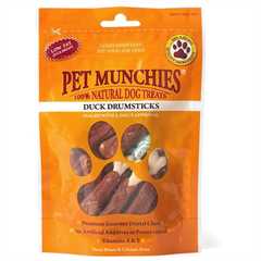 Pet Munchies Drumsticks Natural Dog Treats - 100g