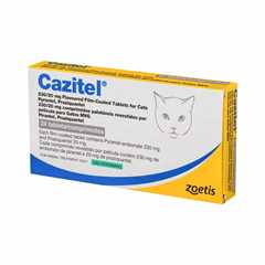 Cazitel Flavoured Tablets for Cats - 1 Tablet