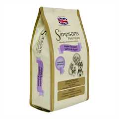 Simpsons Premium Puppy Sensitive Dry Dog Food - Salmon & Potato - 12kg