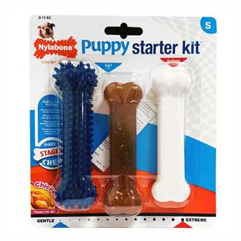 Nylabone Chicken Puppy Bone Triple Pack - Small