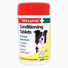 Vetzyme Conditioning Tablets for Dogs - 240 Tablets