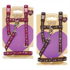 Rosewood Cat Harness and Lead Set 