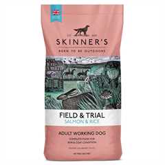 Skinners Field & Trial Adult Dry Dog Food - Salmon & Rice - 15kg - VAT Free