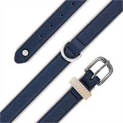 Sotnos Classic Tech Dog Collar - Navy - 20-26cm 