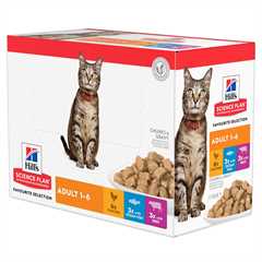Hills Science Plan Adult Wet Cat Food in Gravy - Multipack - 12x85g Pouches