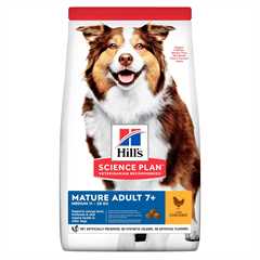 Hills Science Plan Medium Breed Mature 7 Years+ Dry Dog Food - Chicken - 14kg