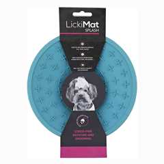 Lickimat Splash Treat Mat - Turquoise - 19x19cm