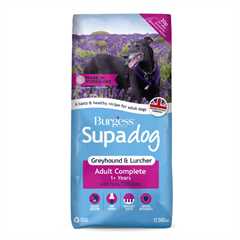 Burgess Greyhound & Lurcher Adult Dry Dog Food - 12.5kg