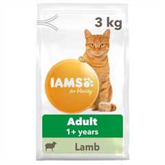 IAMS for Vitality Adult Dry Cat Food - Lamb - 3kg