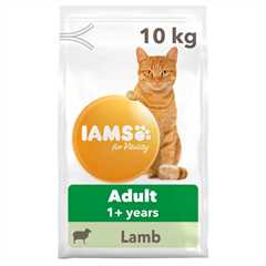 IAMS for Vitality Adult Dry Cat Food - Lamb - 10kg