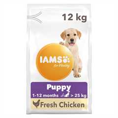 IAMS for Vitality Large Breed Puppy Dry Dog Food - Chicken - 12kg