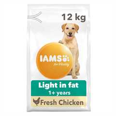 IAMS for Vitality Light Adult Dry Dog Food - Chicken - 12kg