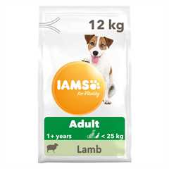 IAMS for Vitality Small and Medium Breed Adult Dry Dog Food - Lamb - 12kg