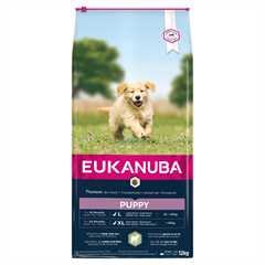 Eukanuba Large Breed Puppy Dry Dog Food - Lamb & Rice - 12kg 