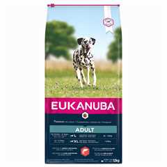 Eukanuba Large Breed Adult Dry Dog Food - Salmon & Barley - 12kg 
