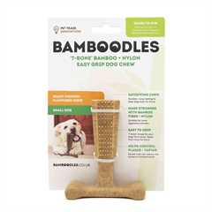 Bamboodles T-Bone Dog Chew - Chicken - Small