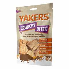 Yakers Crunchy Bites Dog Treats - 70g